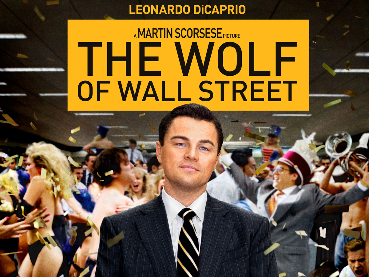 The wolf of wall street poster