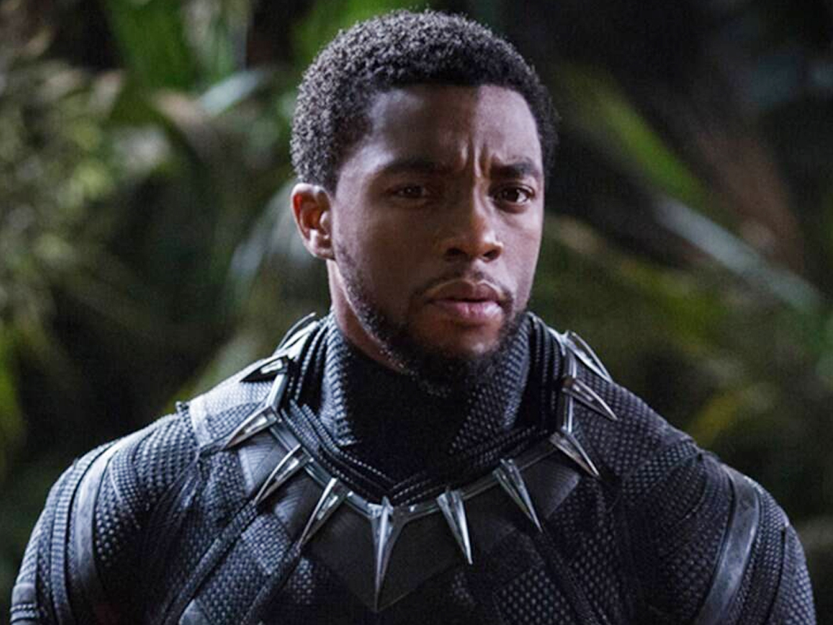 Chadwick Boseman as T'Challa the Black Panther