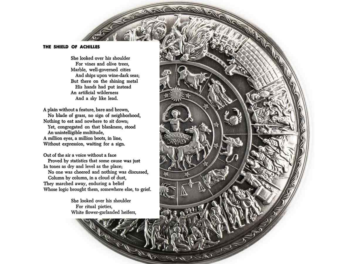shield of achilles poem