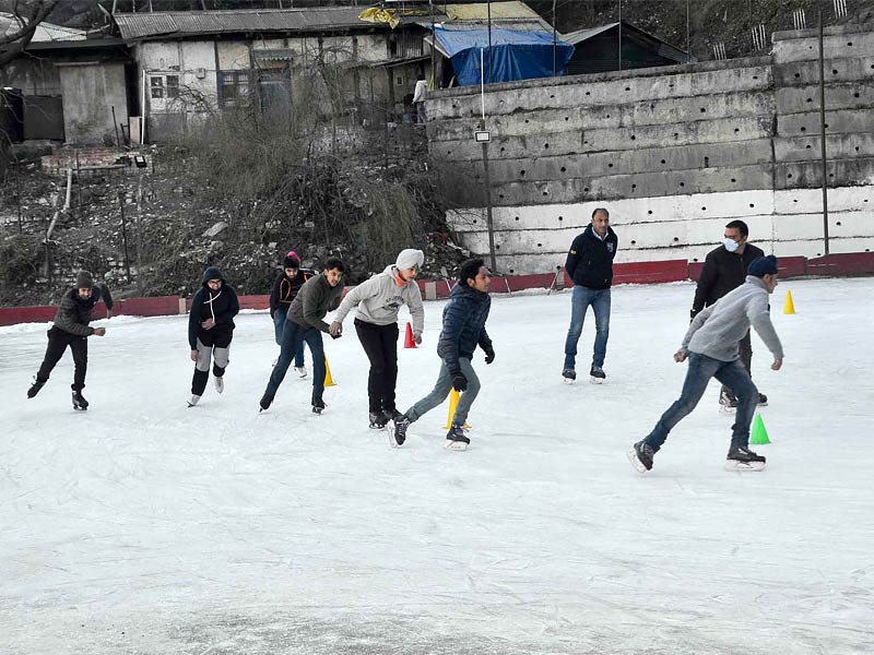 ice skating delhi